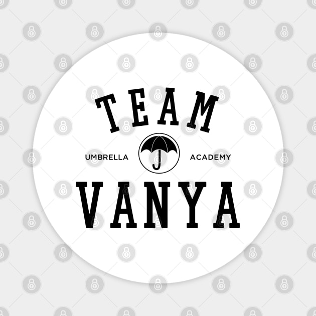 TEAM VANYA THE UMBRELLA ACADEMY Magnet by localfandoms